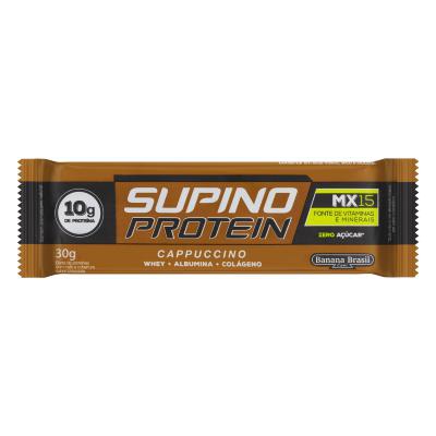 Barra de Proteínas Supino Protein Cappuccino 30g